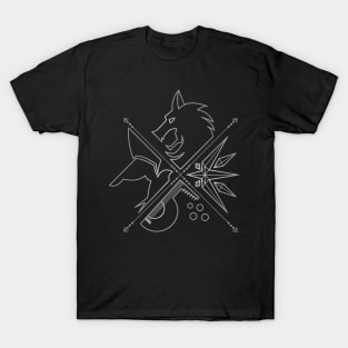 minimalist witcher T-Shirt